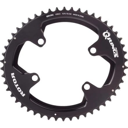 Rotor Aldhu Kettingblad 110x4 - ovaal - 52T - racefiets - aluminium