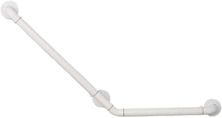 Badkamergreep - Veiligheidsgreep Douche - Valpreventie - Verborgen Schroefmontage - 30x30 cm - Wit