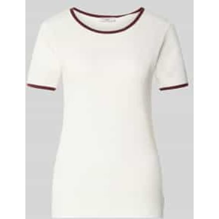 regular fit T-shirt van puur katoen