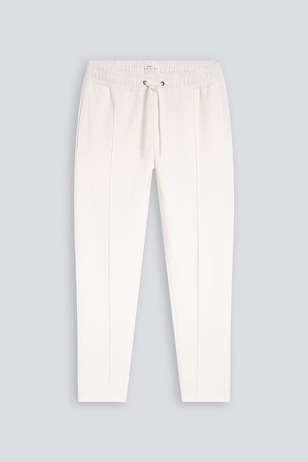 Track pants Serie Felpa Stretch Whisper White
