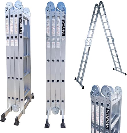 Professionele Transformatieladder van Aluminium (5,7 meter)