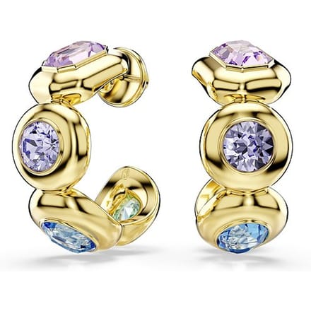 Swarovski Gema Dames Oorbellen Metaal - Goud
