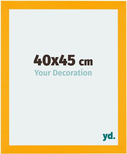 Your Decoration - Fotokader 40x45 cm - MDF - Geel - Mura