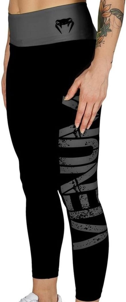 Venum Dames Power Sportlegging Zwart Grijs - L