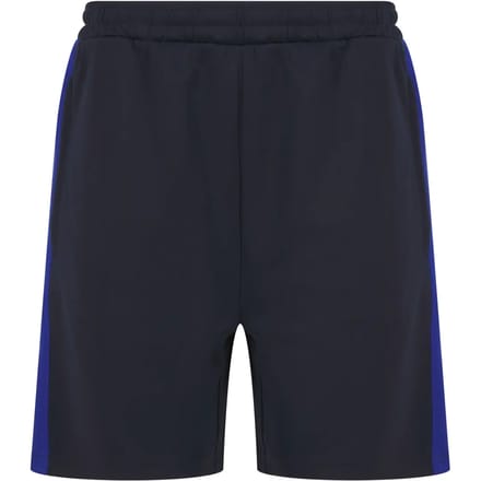 Adults Knitted Shorts met ritszakken Navy/Royal - M