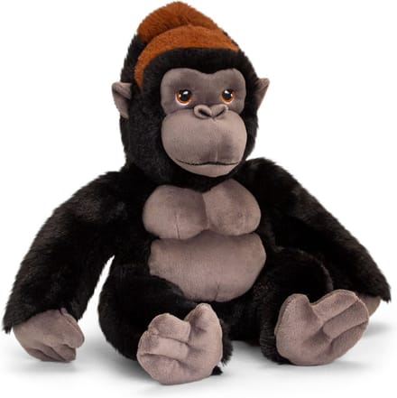 Keel Toys Gorilla - 30 cm - Dieren knuffelbeesten