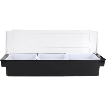 Kruidenbox met Deksel Bar Kruidenhouder Fruitkistje Dispenser Melkthee Winkel Accessoire3 white