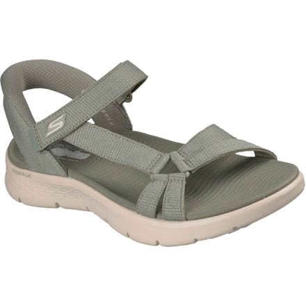 Skechers GO WALK FLEX SANDAL - ILLUMIN Dames Sandalen - Sage