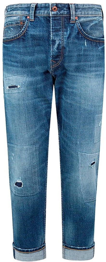 Pepe Jeans Callen Crop Craft Spijkerbroek Blauw 28 / 32 Man