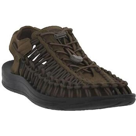 Keen - Uneek Heren Sandalen Dark Olive/Black - Maat 40