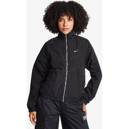 Nike Windrunner Full Zip Trainingspakken Dames - Zwart - Maat L