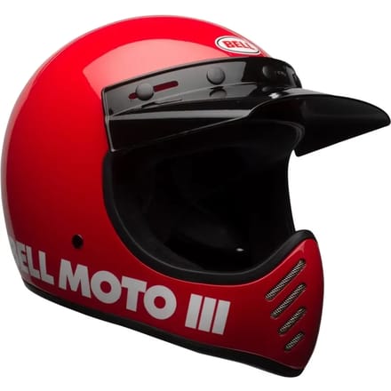 Volle motorhelm Bell 3 Classic