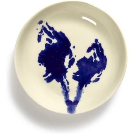Serax Feast Schaal middel - Set - wit/ artisjok blauw