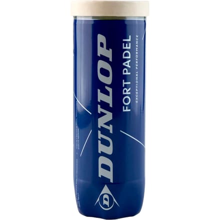 Dunlop FORT PADEL 3PET Padelballen Geel