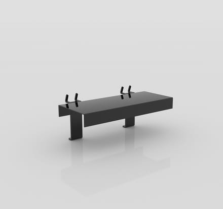 Schoenenhouder voor displayrek