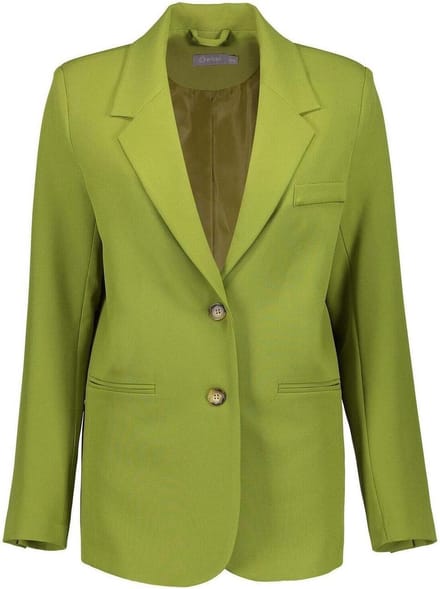 Geisha Blazer Uni Blazer 35820 32 Olive Dames Maat - M