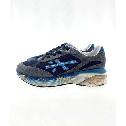 Premiata Moerun Sneakers - Suède - Heren - Grijs - Maat 44