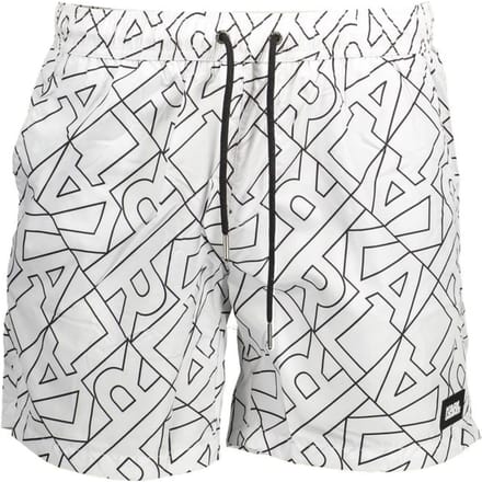 Karl Lagerfeld Bianco Polyester Heren Zwem Boxer