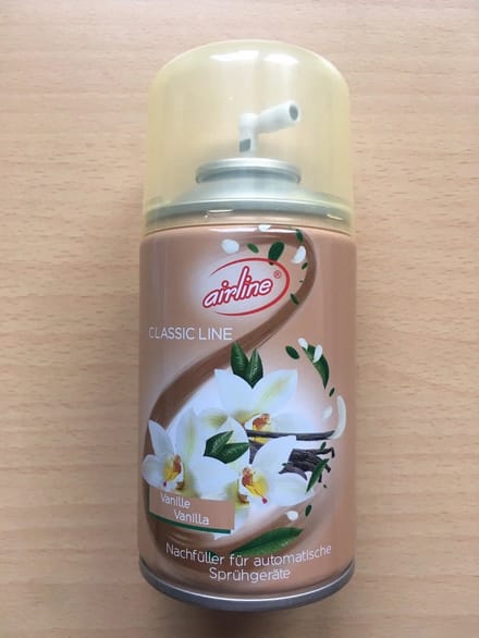 AirLine Classic Line Vanille | Luchtverfrisser Spray | Huis & Interieur