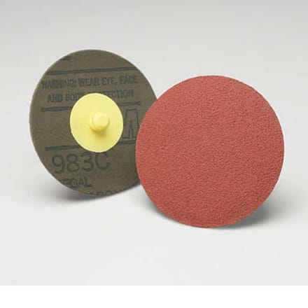 Fiberschuurschijf Roloc 76,2mm Cubitron II P 80+ 3M