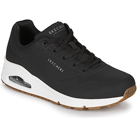 Skechers Uno - Stand On Air - Dames Sneakers - Zwart