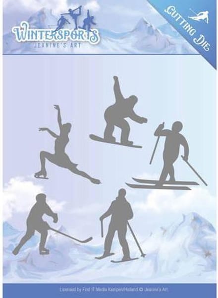 Mal - Jeanine's Art - Wintersports - Wintersport
