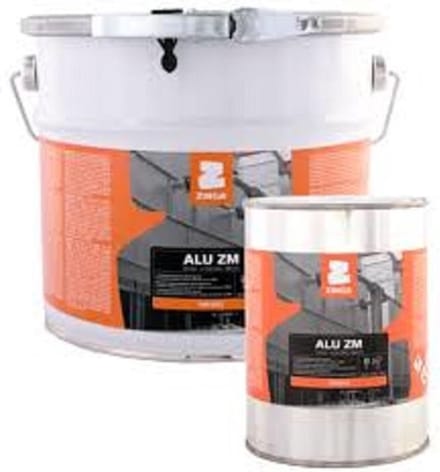 Zinga Alu ZM verf - coating - metaalverf - 2,50 l - Aluminium kleur -