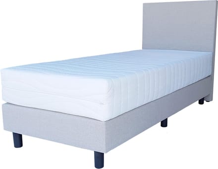Boxspring Basic Beige- Pocketvering Matras - 90x200cm