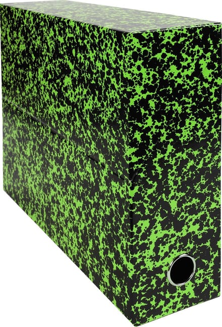 Exacompta 5x ANNONAY Transportdoos Rug 90mm - Groen - 89723E
