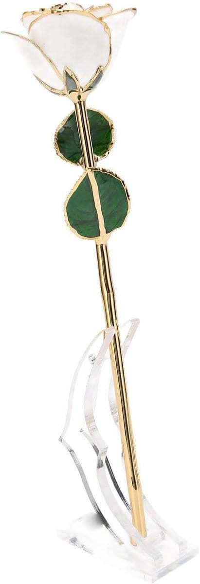 Gouden Roos - Vergulde Roos Bloem - Decoratie - Echte Roos - 1 Stuk - Goud