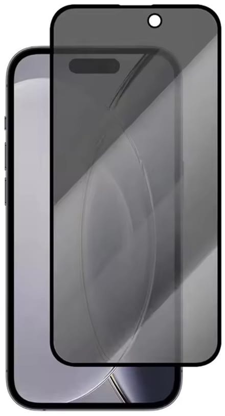 Privacy Screenprotector geschikt voor iPhone 16 Pro Max - Screenprotector Privacy geschikt voor iPhone 16 Pro Max - iPhone 16 Pro Max screenprotector privacy - Privacy Glass - Edge to Edge