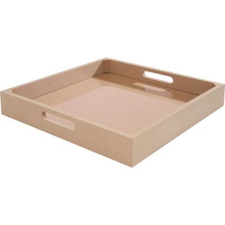 VBS Dienblad met uittrekbaar plexiglas