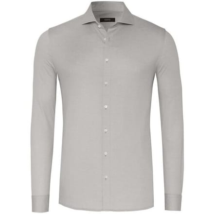 Desoto Luxury Overhemd Regal Twill Design Licht Grijs / male