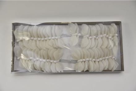 Bijstekers - W/b. 48 Butterflies/pick White 8 Cm