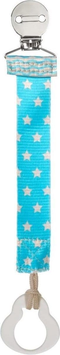 Chicco Fopspeenketting Jongens 14,6 Cm Polyester Lichtblauw