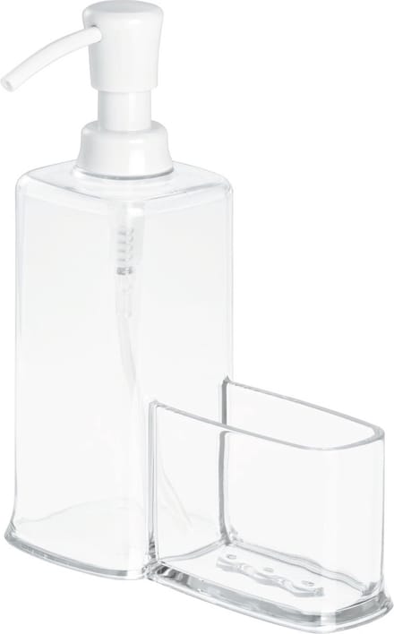 iDesign - Vella Zeepdispencer Caddy - Kunststof - Transparant