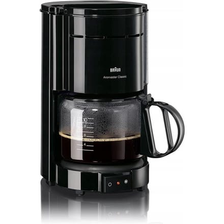 Braun KF 47/1 Filterkoffiezetapparaat 1000W Zwart zwart