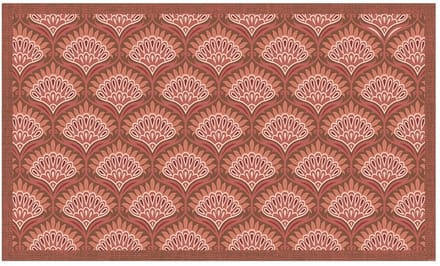 MD Entree - Design mat - Universal - Imke Sorbet - Vloerkleed - Antislip - Machine wasbaar - 67 x 120 cm