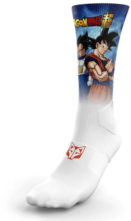 Otso Dragon Ball Goku Vegeta Sokken Wit EU 35-39