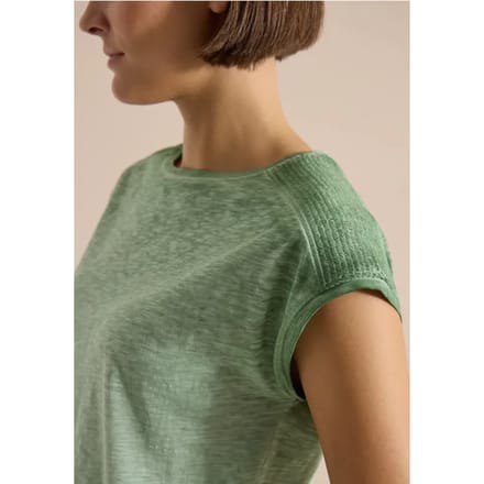Shirt van geverfde jersey