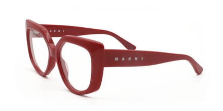 Marni ZVIER RED Red 53/15/145 UNISEX Brilmonturen