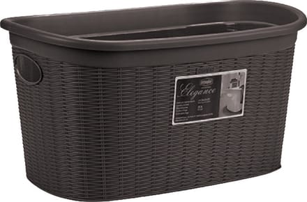 Stefanplast Wasmand Elegant 35 Liter 57,5 X 37 X 26 Cm Bruin