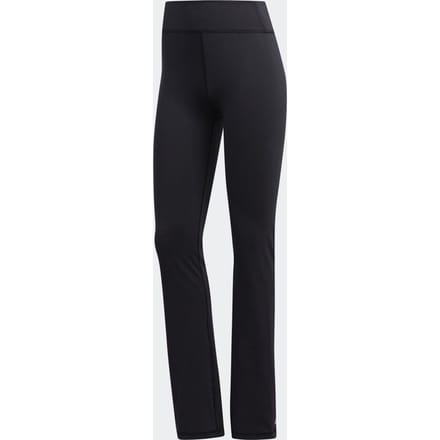 adidas - Maat M Brushed Bootcut Sportbroek Dames - Black