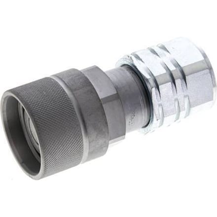 Stalen DN 12.8 Vlakdichtende Koppeling Insteeknippel G 1/2 inch Binnendraad ISO 16028 D M36 x 2