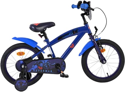 Superman Kinderfiets - Jongens - 16 inch - Blauw