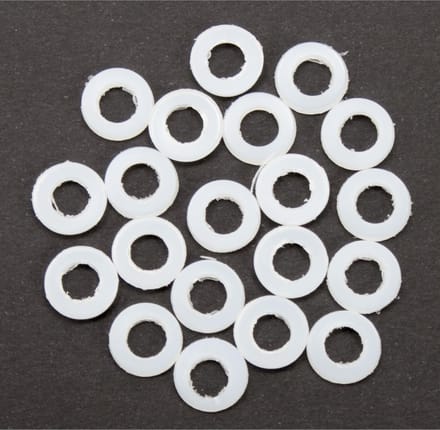 Sonor Untelsgscheibe voor sleuf- schroef, 56mm, 20 Stck. - Reserveonderdeel voor drums