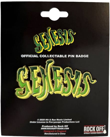 Genesis - Classic Logo Pin - Groen