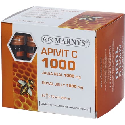 Marnys Apivit C Koninginnebrij 1000mg 20 Flacons