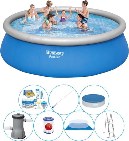 Fast Set Rond 457x122 cm - Zwembad Super Deal