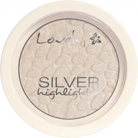 Lovely - Silver Highlighter Illuminating Pudding In Face